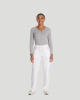 Broek Mid Rise Straight Leg Drawstring