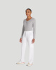 Broek Mid Rise Straight Leg Drawstring