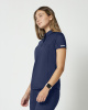 Tuckable Snap Front Polo Shirt