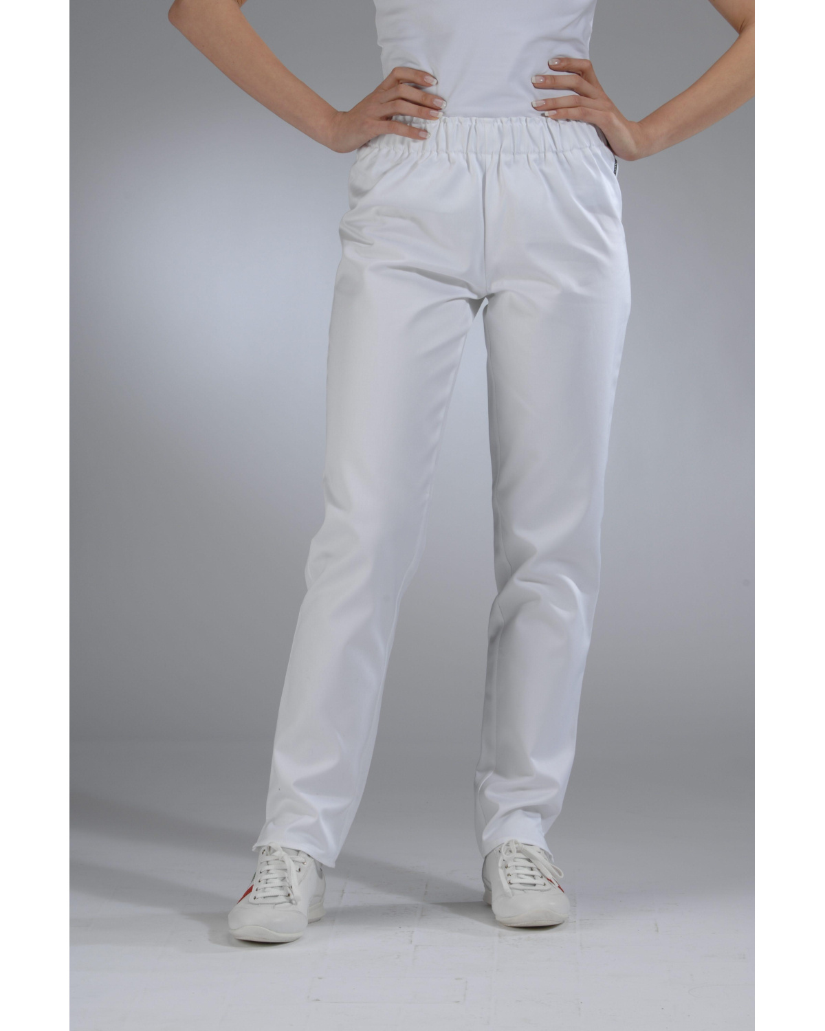 Fuseaux White Gabardine - Broek dames
