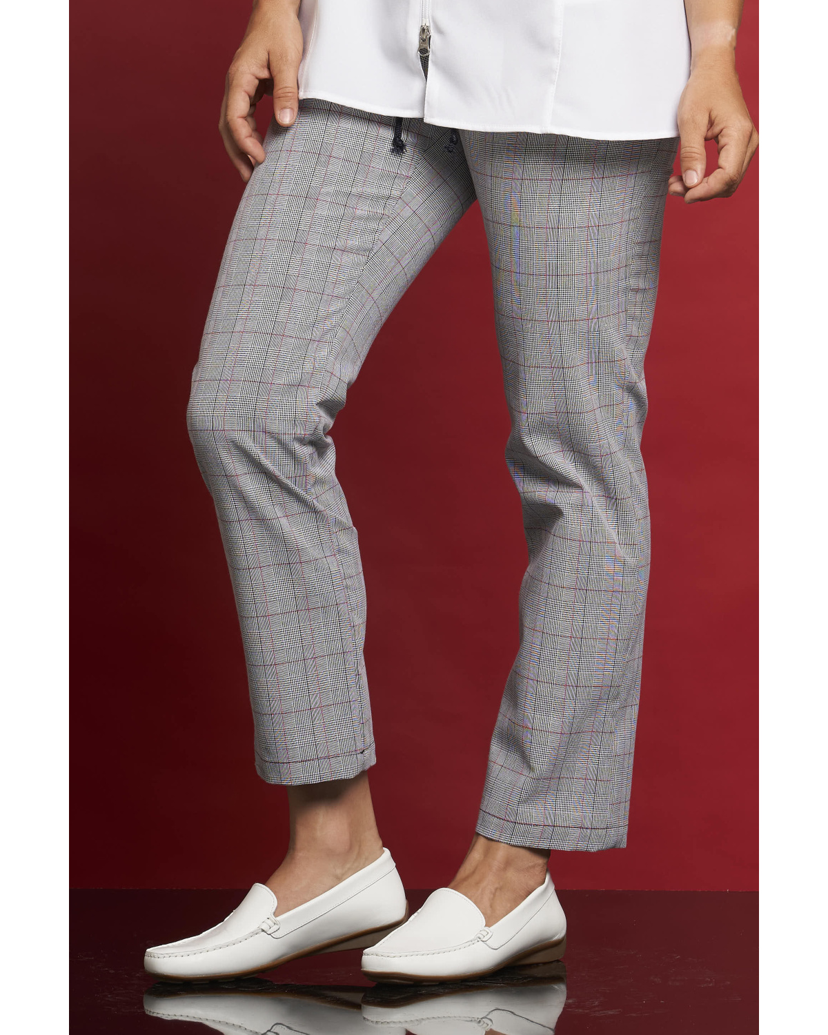 Illetas Woman Prince of Wales - Pantalon femme