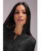 Lugano Black - Blouse médicale femme