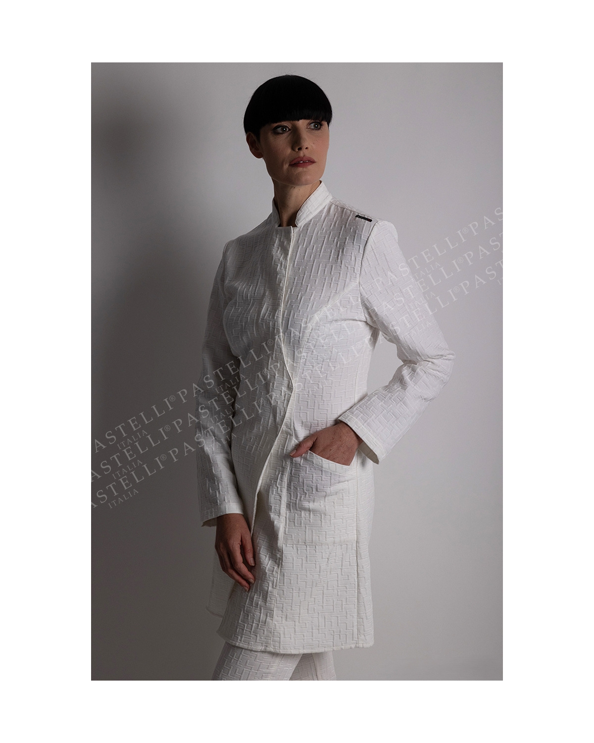 Saranda Jacquard - Blouse médicale femme