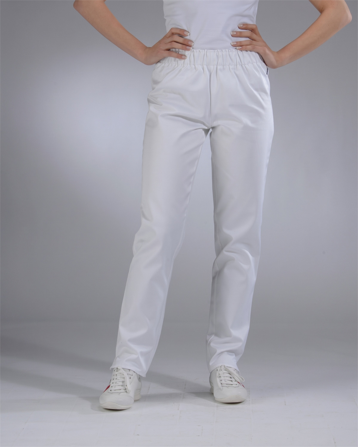 Fuseaux White Gabardine - Pantalon femme