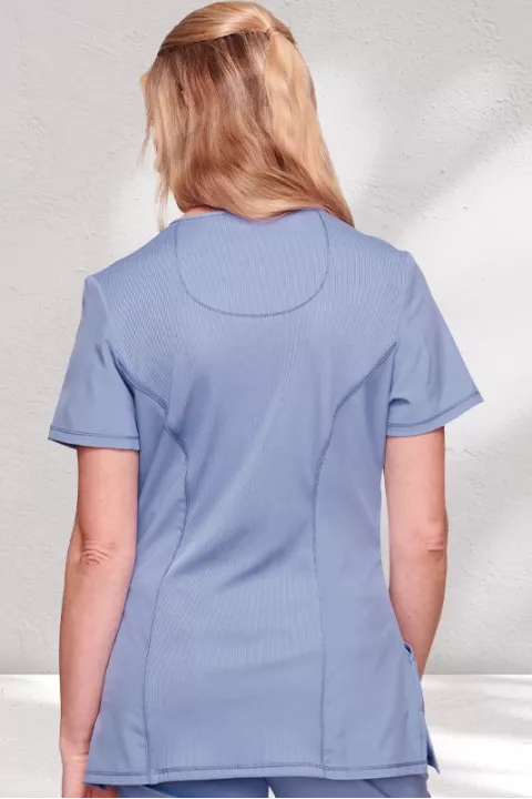 MOCK WRAP TOP - CKE2625A MOCK WRAP TOP - CKE2625A