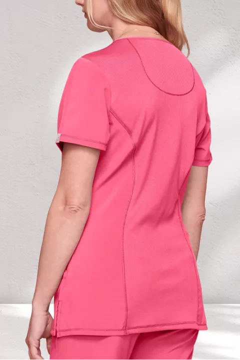 MOCK WRAP TOP - CKE2625A MOCK WRAP TOP - CKE2625A