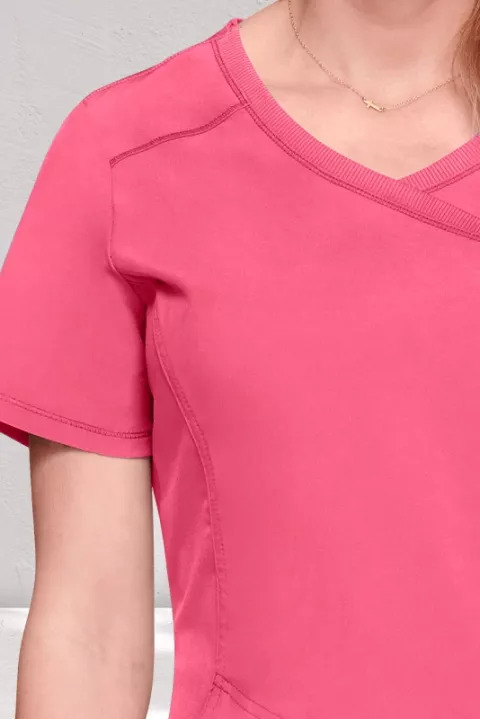 MOCK WRAP TOP - CKE2625A MOCK WRAP TOP - CKE2625A