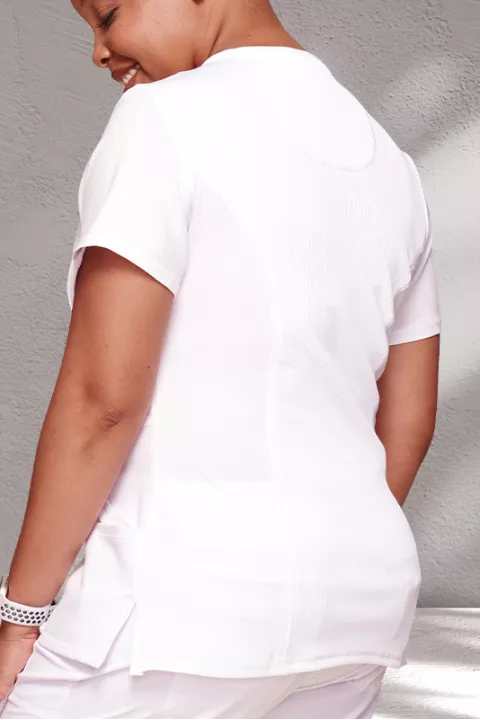 MOCK WRAP TOP - CKE2625A MOCK WRAP TOP - CKE2625A